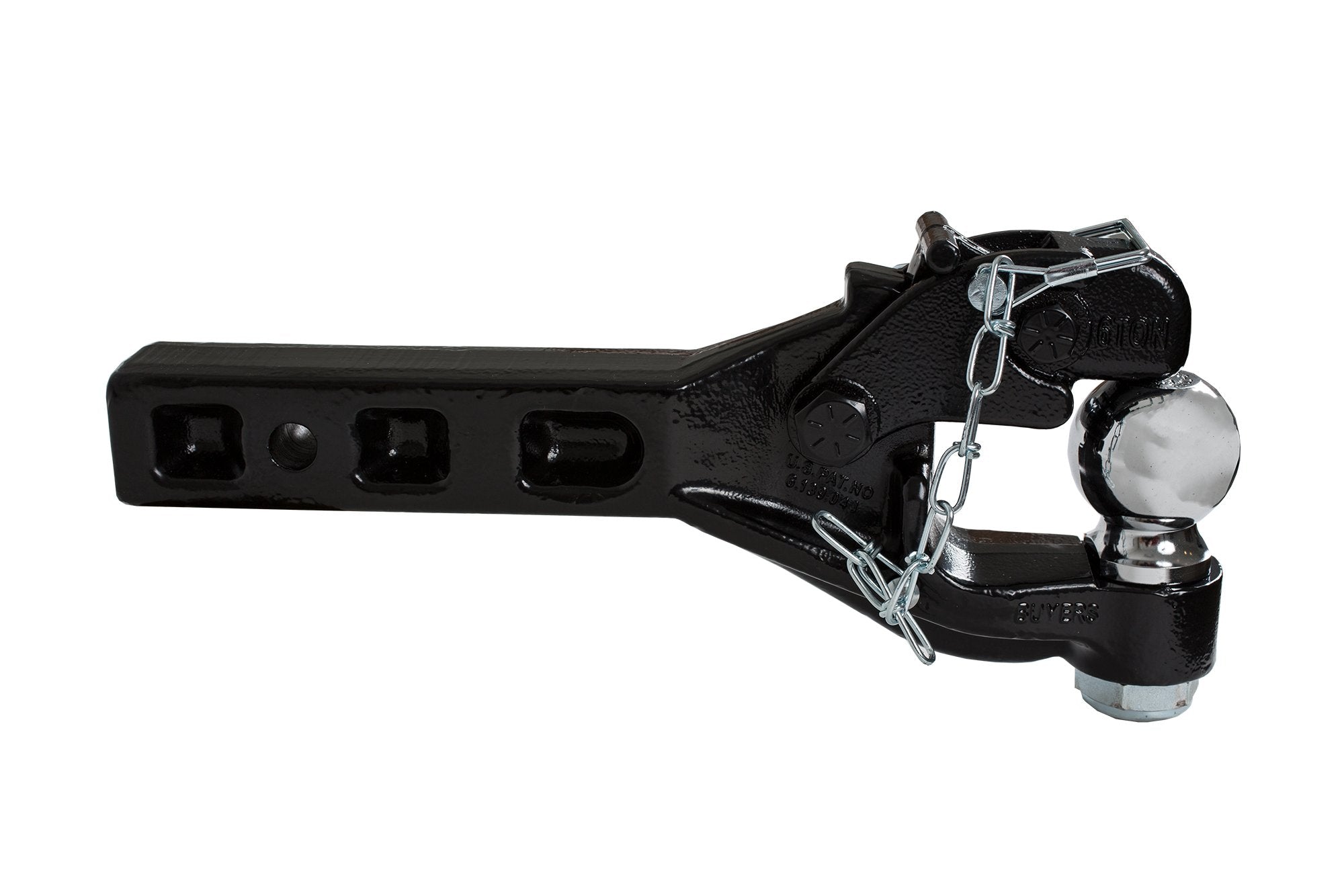 6-Ton Buyers Products RM650M Combination Hitch with Receiver Mount and 50 MM Ball