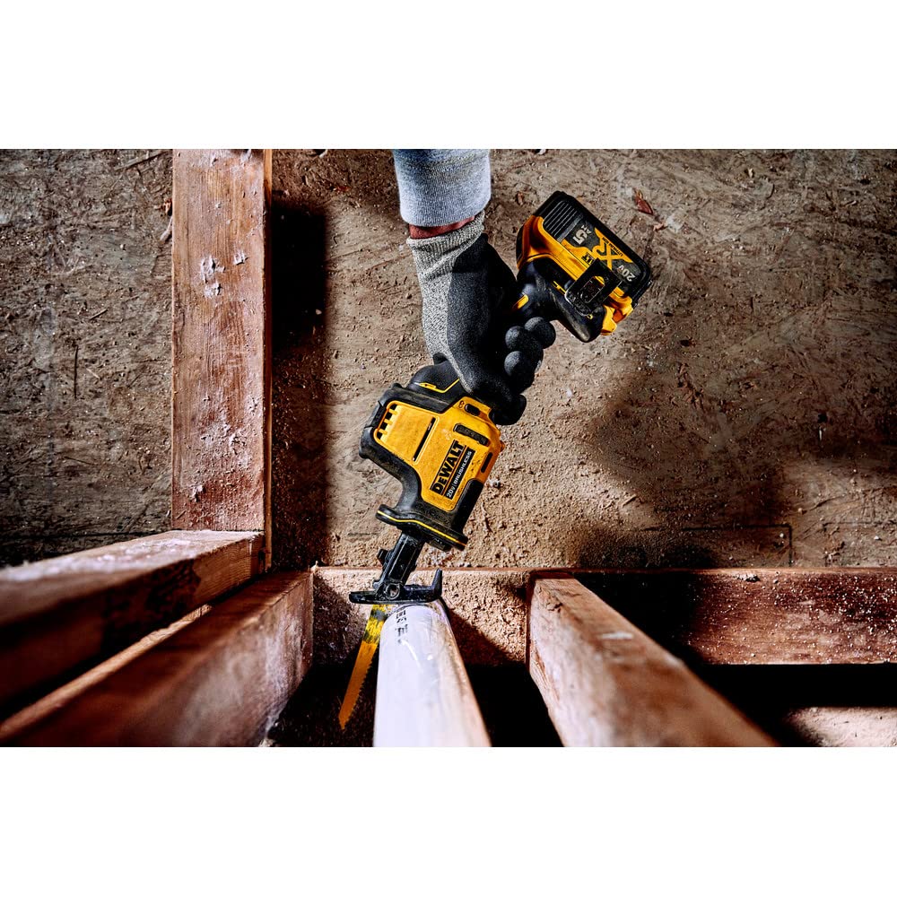 DEWALT 20V MAX* Reciprocating Saw, One-Handed, Cordless, Tool Only (DCS369B)