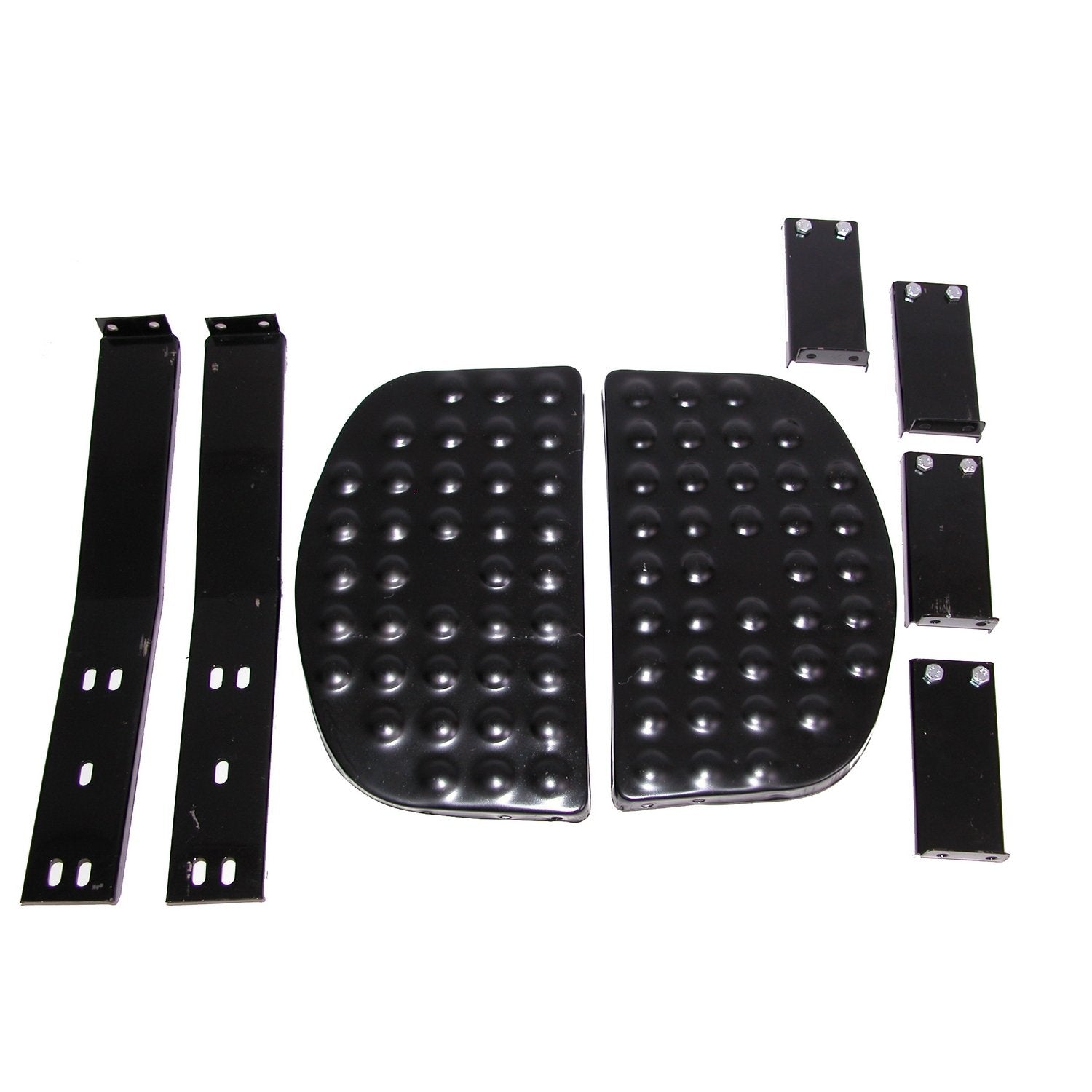 Black OMIX Rugged Ridge Side Step Kit - Pair 12025.34