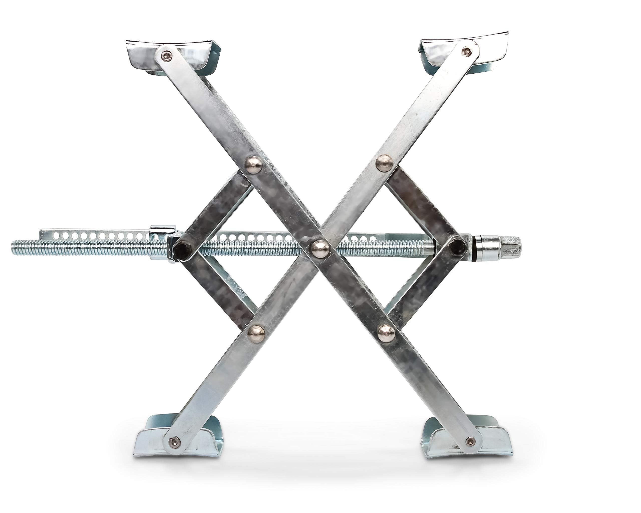 Eaz-Lift 18' Wheel Stop with Lock and Wrench | Fits tire spacing from 9-18 inches | Features Raised Ribs for Increased Traction (44663)