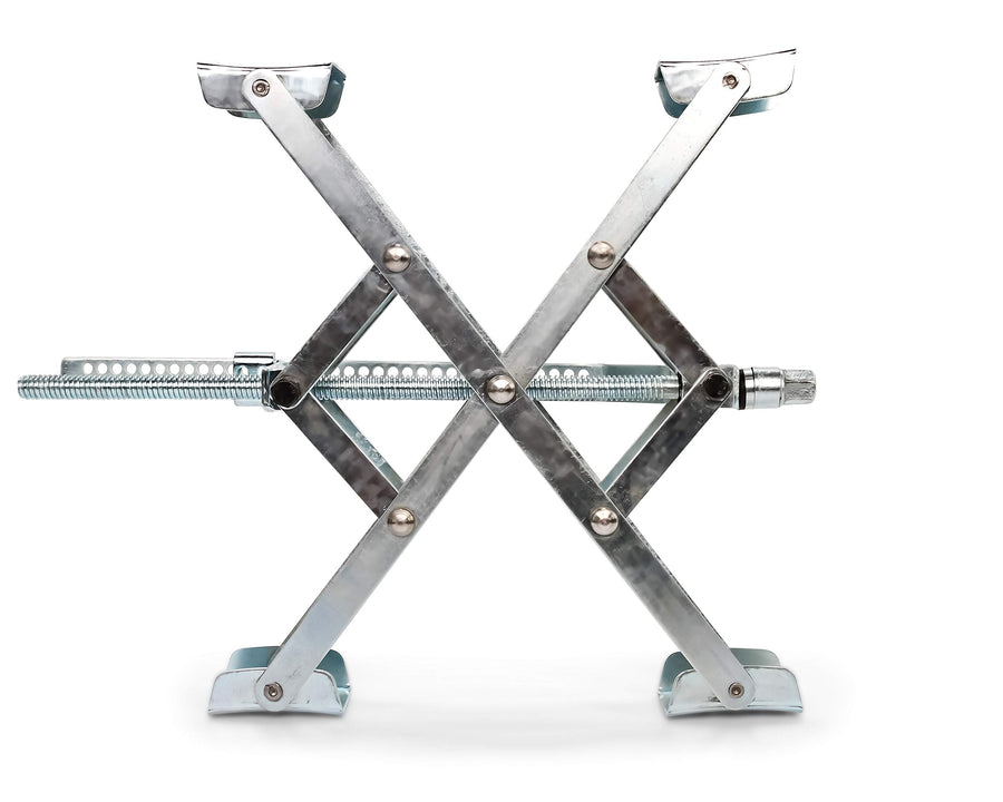 Eaz-Lift 18' Wheel Stop with Lock and Wrench | Fits tire spacing from 9-18 inches | Features Raised Ribs for Increased Traction (44663)