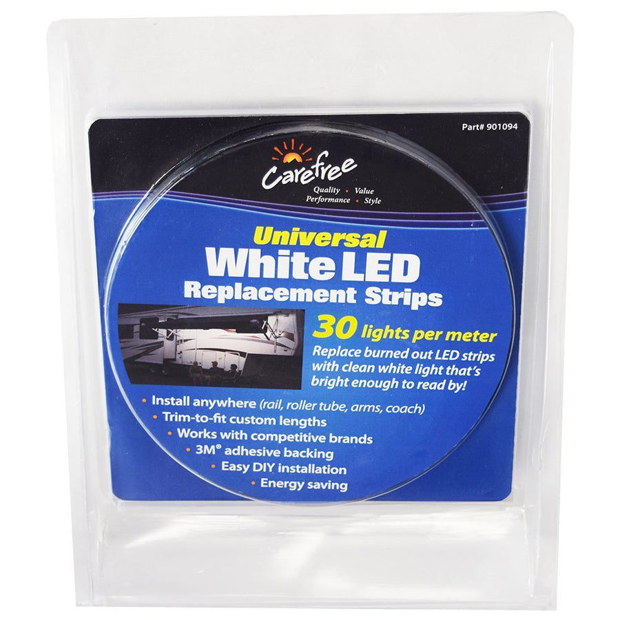 Universal Carefree 901092 White LED 30 LPM Replacement Light Strip for RV Awnings,1 Pack