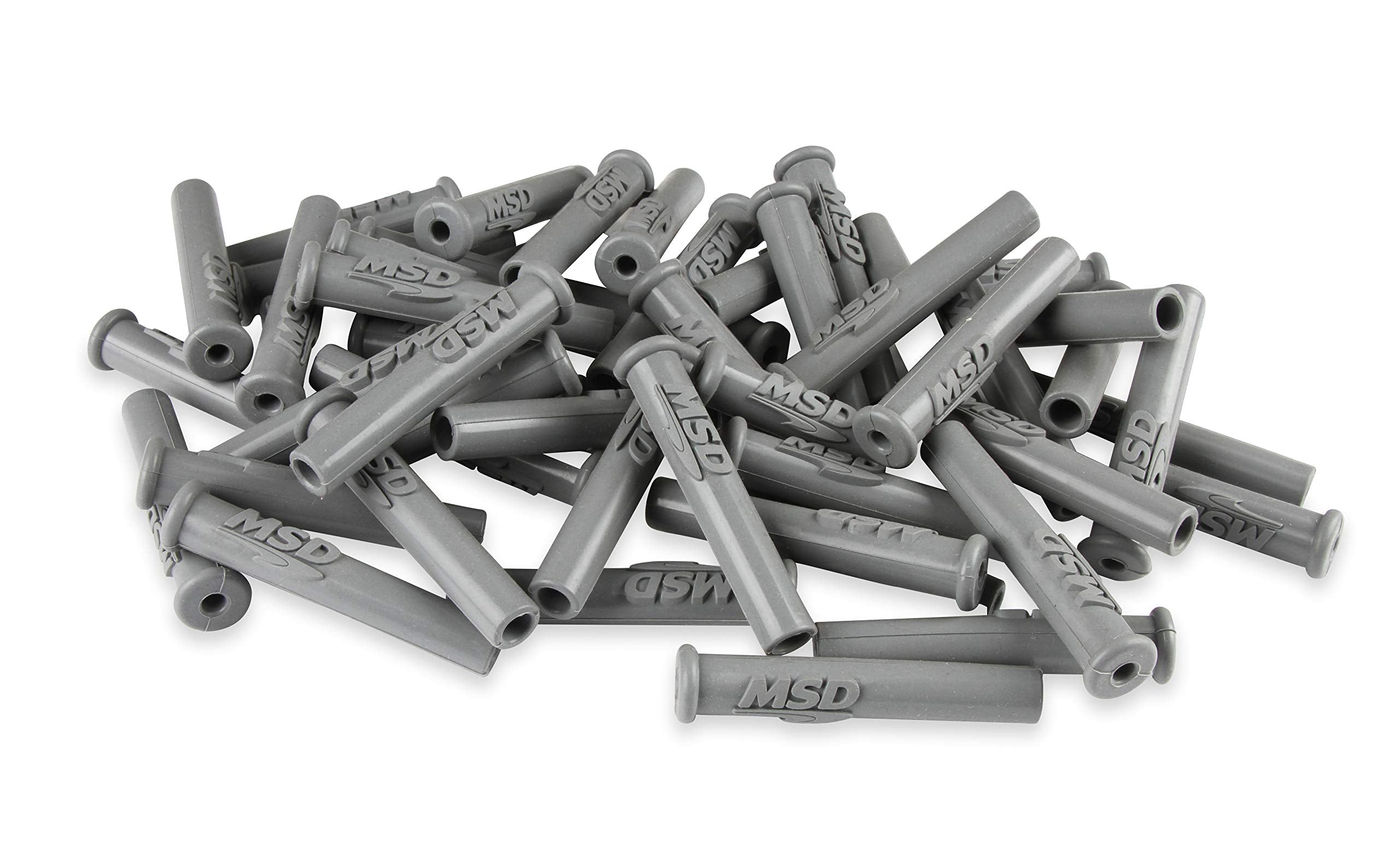 34564 MSD Boots, Straight, Logo Gray Silicone, 50EA