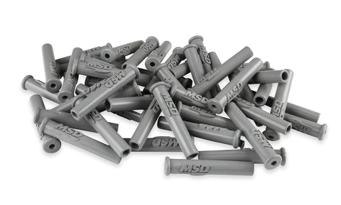 34564 MSD Boots, Straight, Logo Gray Silicone, 50EA