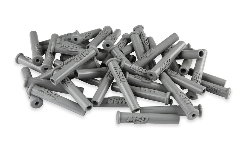 34564 MSD Boots, Straight, Logo Gray Silicone, 50EA