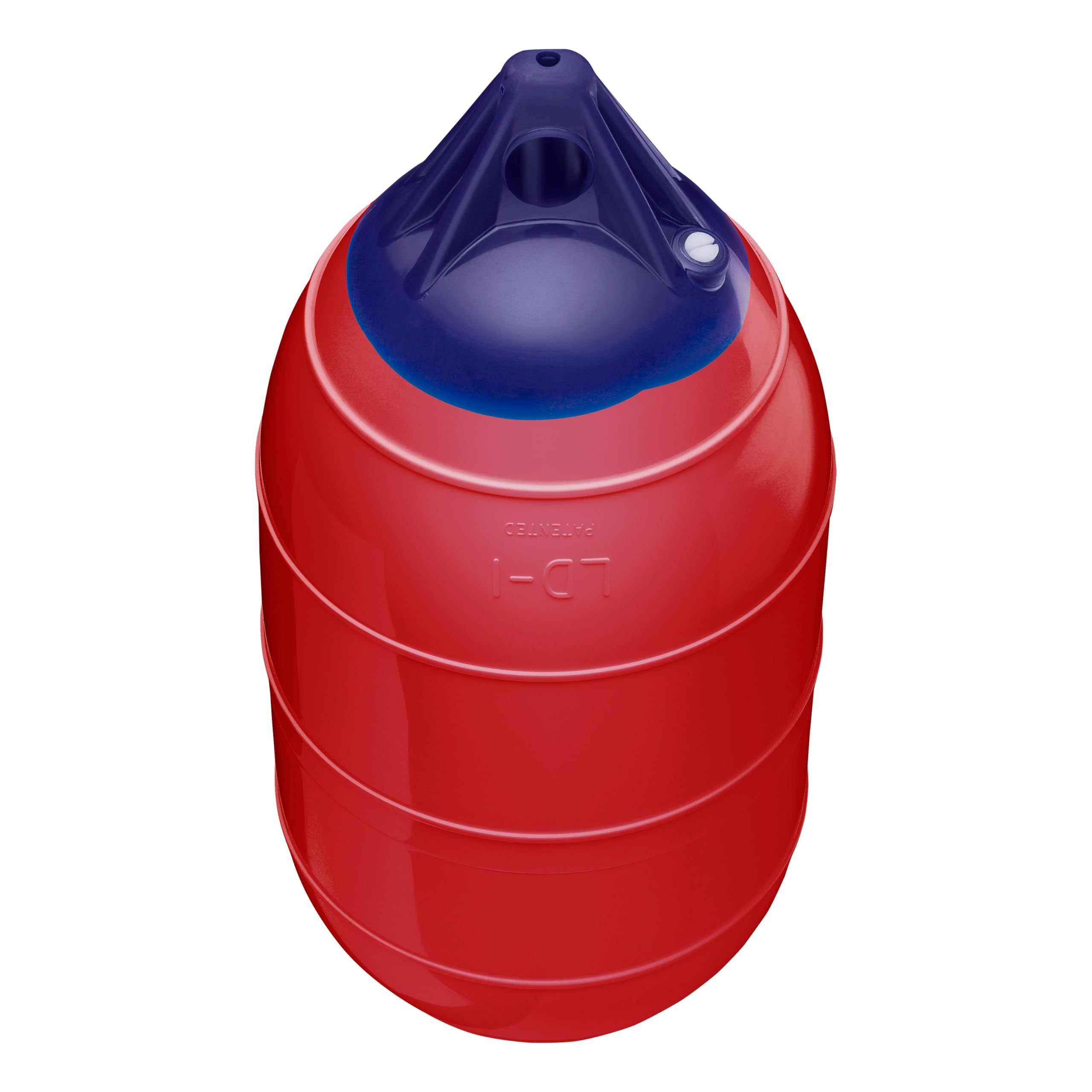 Polyform Low Drag Buoy LD-1 Standard Blue Ropehold - Classic Red Series