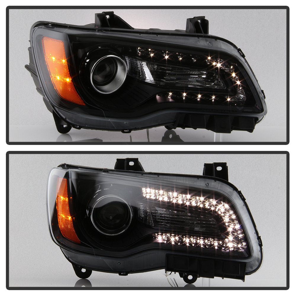Headlight Xtune HD-JH-CHR30011-OEBK-R, 1 Pack