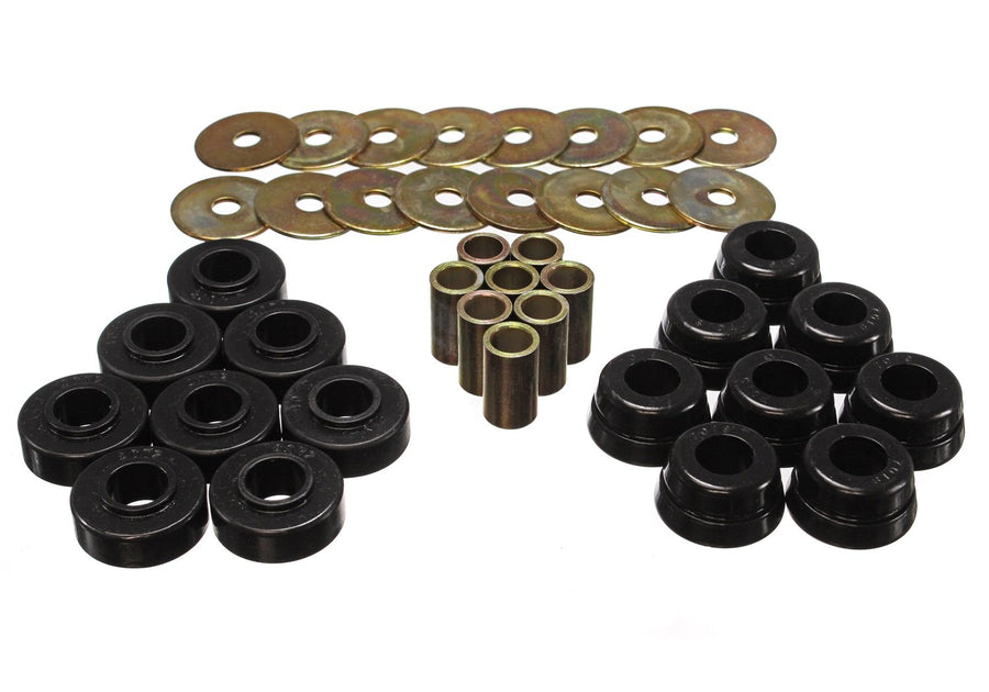 Body Mount Set Energy Suspension 3.4126G with Hardware for GM
