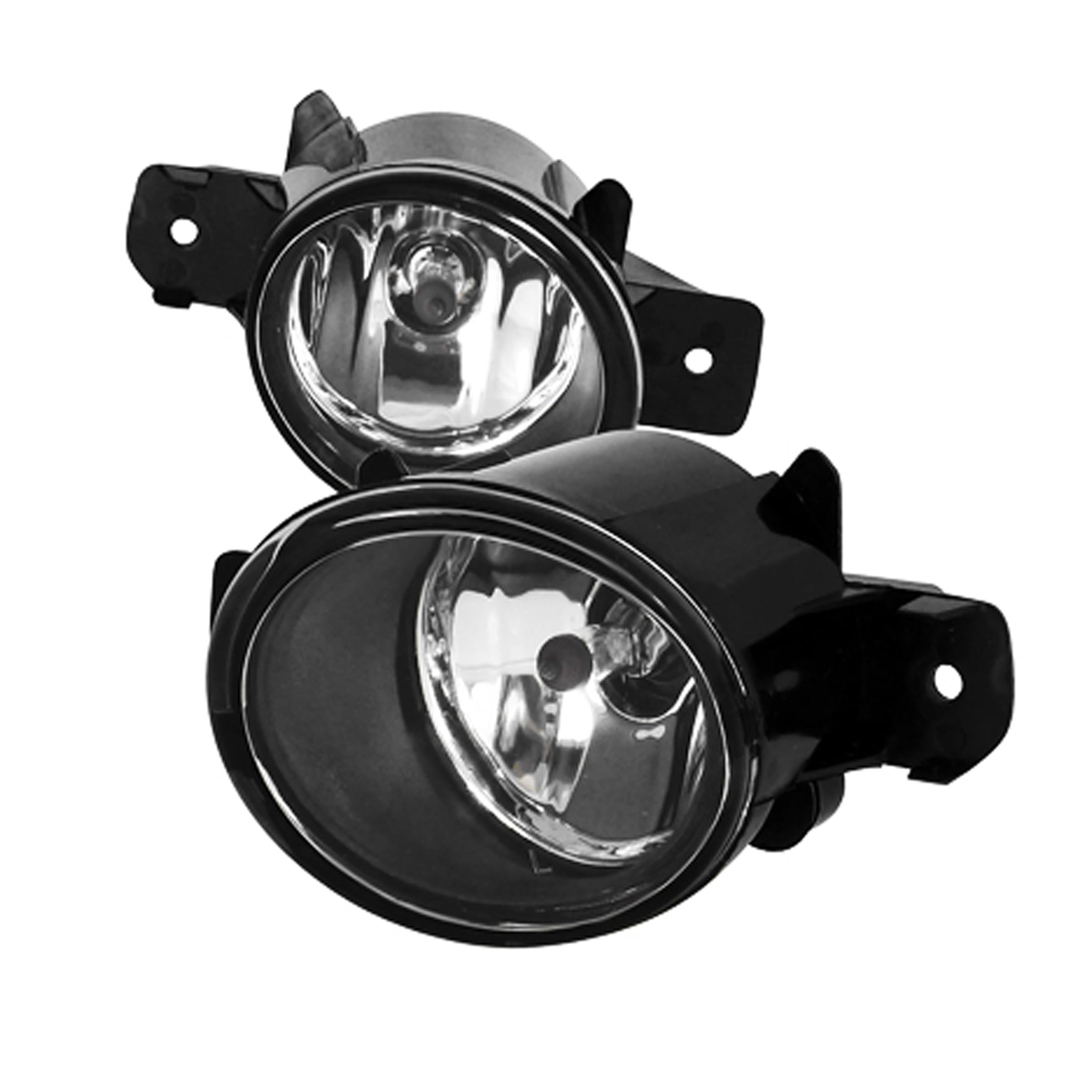 OEM Replica Black Horse Fog Light Clear Compatible with 2013-2015 Nissan Pathfinder-NS561OE