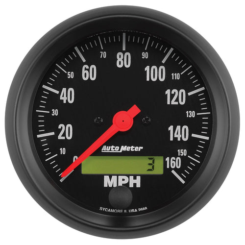 3-3/8" Electric Speedometer Auto Meter 2688 (0-160 MPH, 85.7mm)