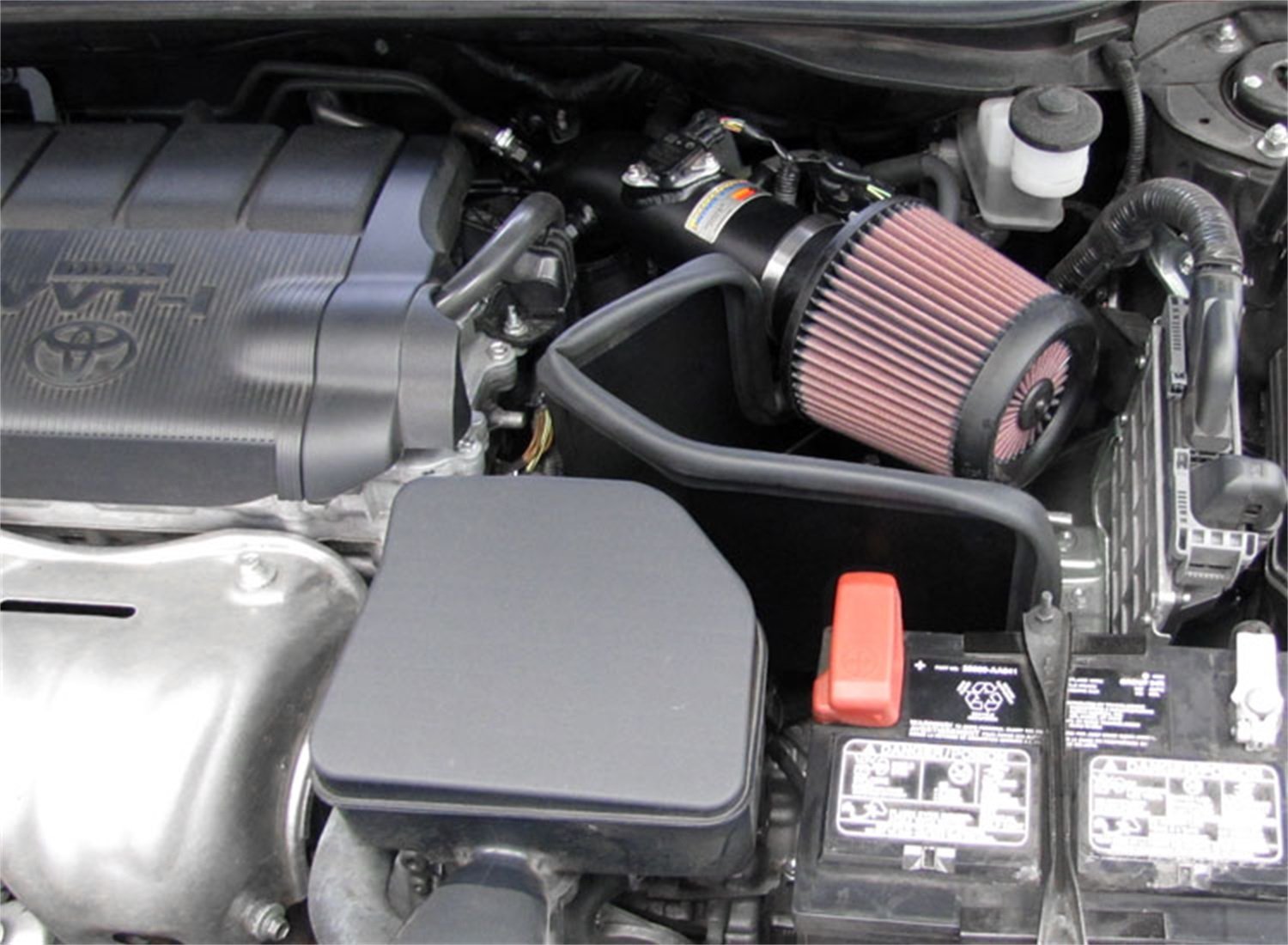 Cold Air Intake System K&N: High-Flow Air-Filter, Increase Performance & Horsepower: Compatible with 2013-2015 TOYOTA Venza; 2010-2011 TOYOTA Camry, 69-8617TTK