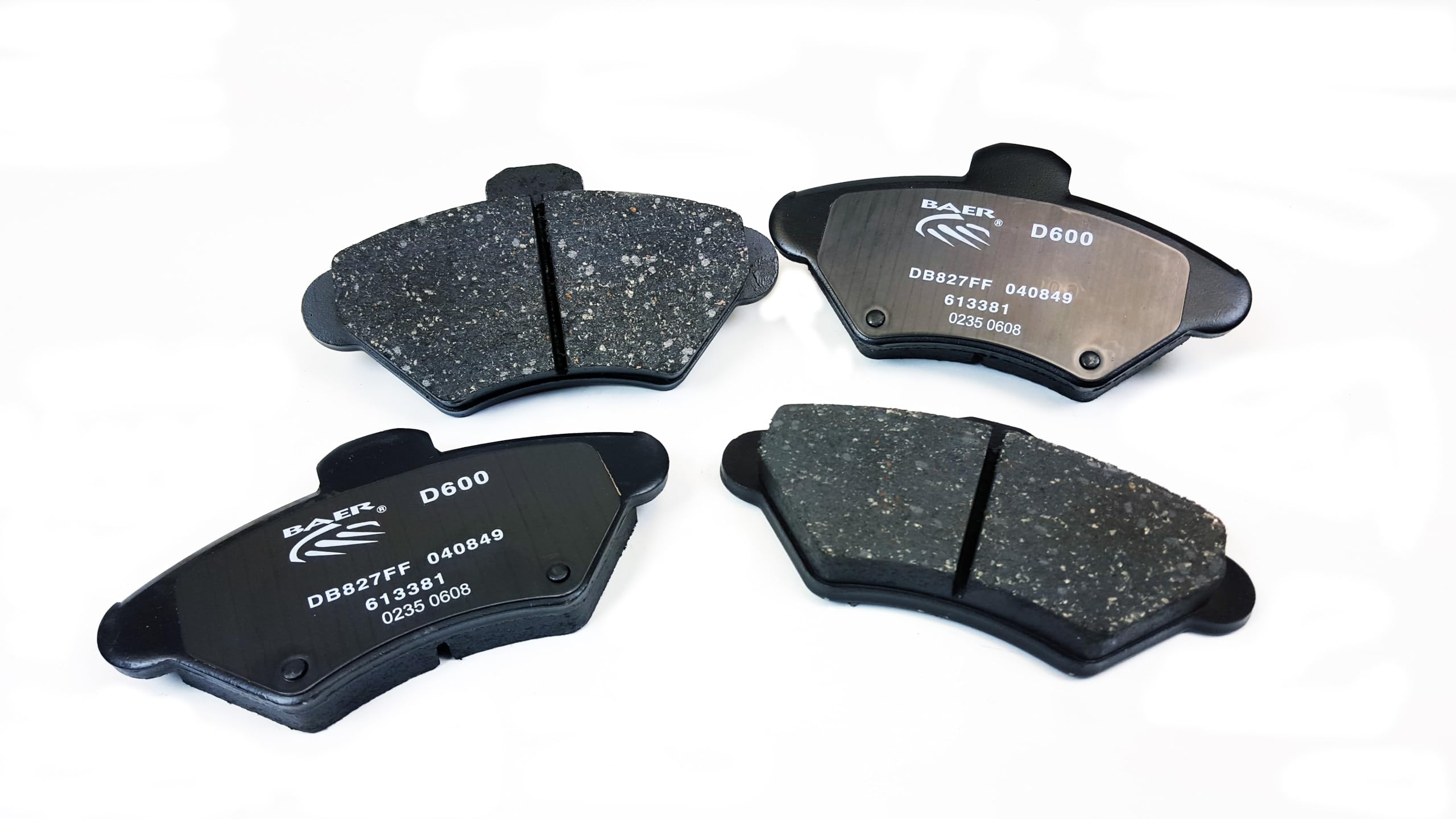 D0600 Baer Brakes Claw Brake Pads Front