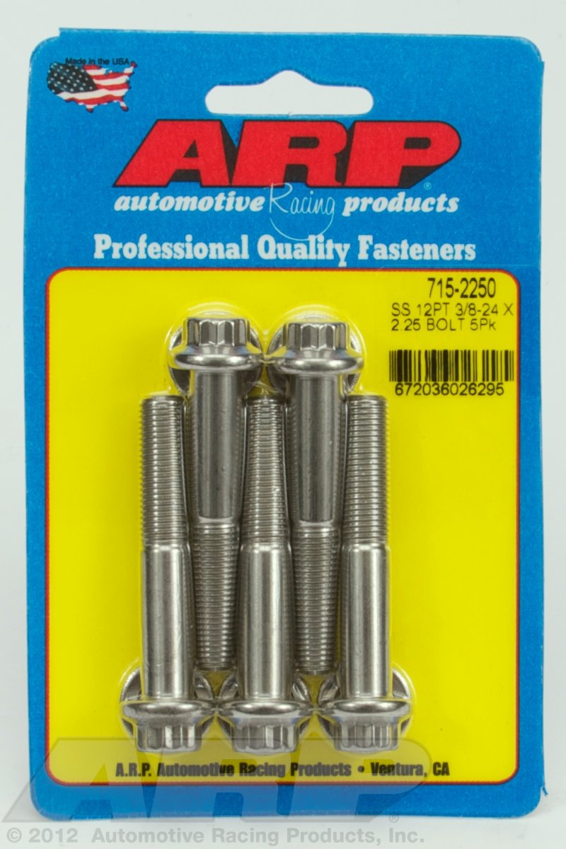 Hex Bolt ARP (715-2250), Stainless Steel
