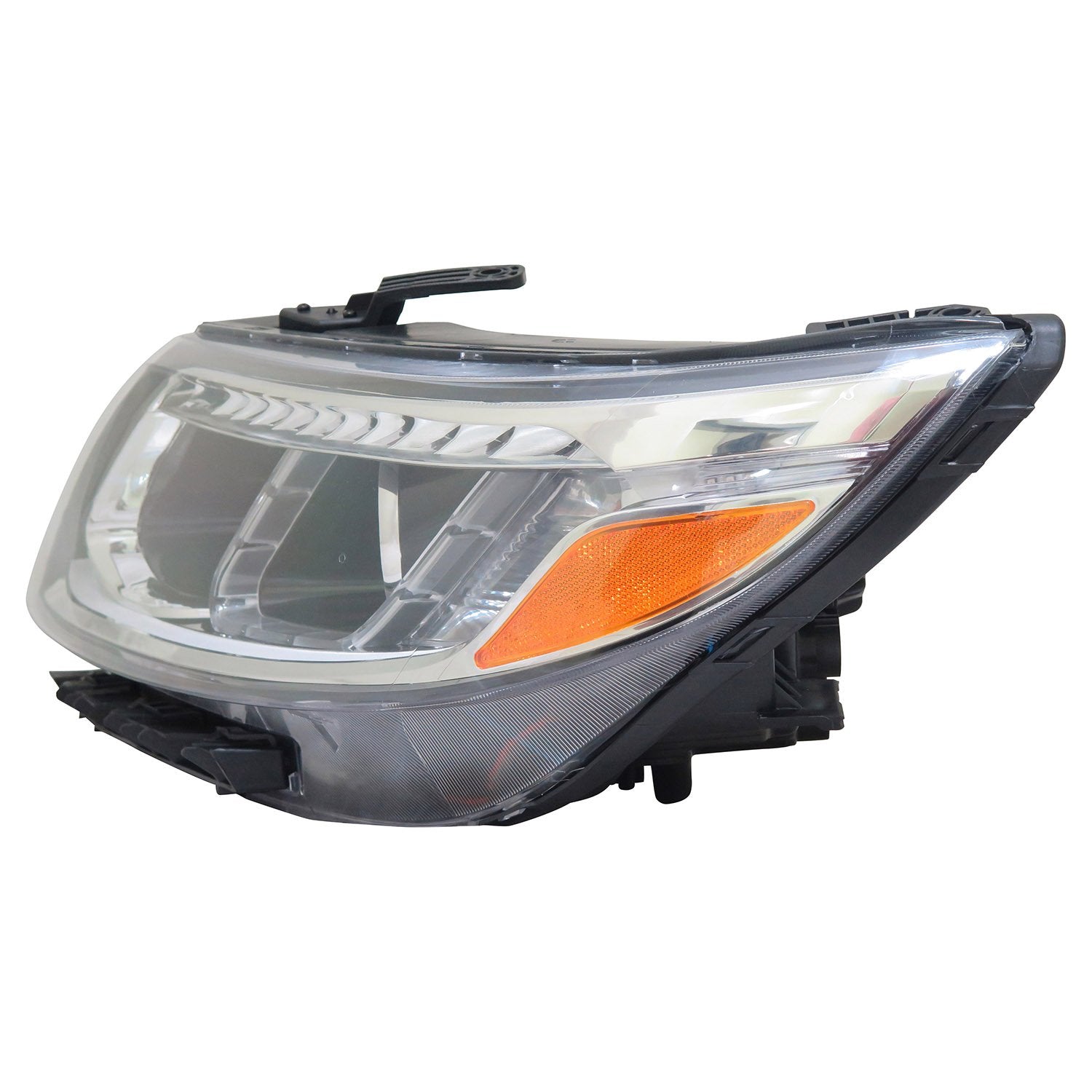 Left TYC Headlight Assembly Compatible with 2014-2015 Kia Sorento