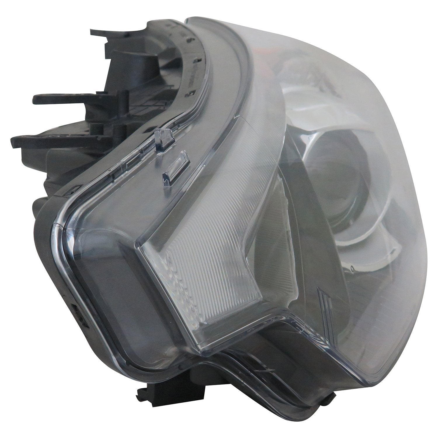 Left TYC Headlight Assembly Compatible with 2014-2015 Kia Forte