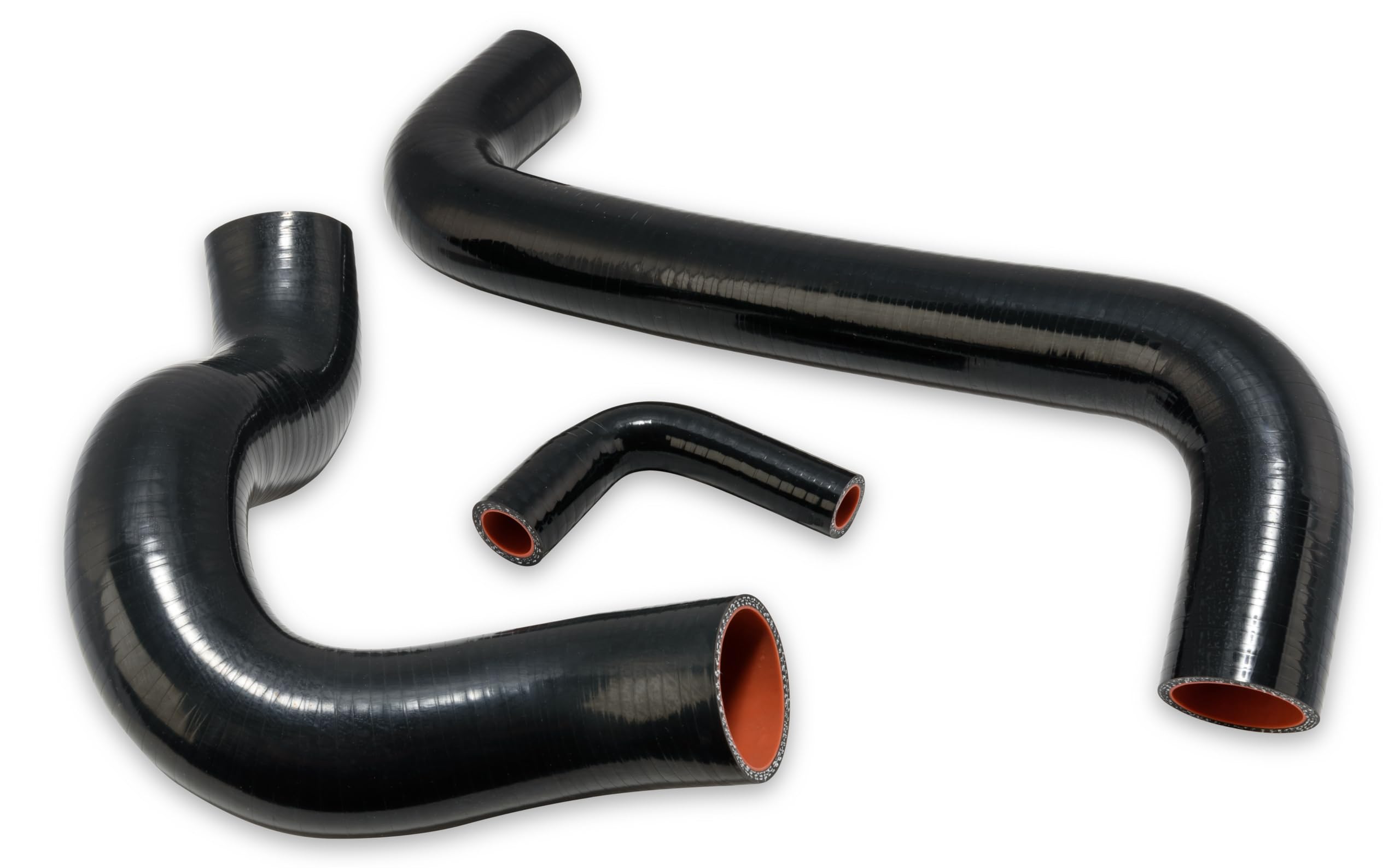 C6TZ-8260-86-BK Scott Drake Silicone Radiator Hose Set V8