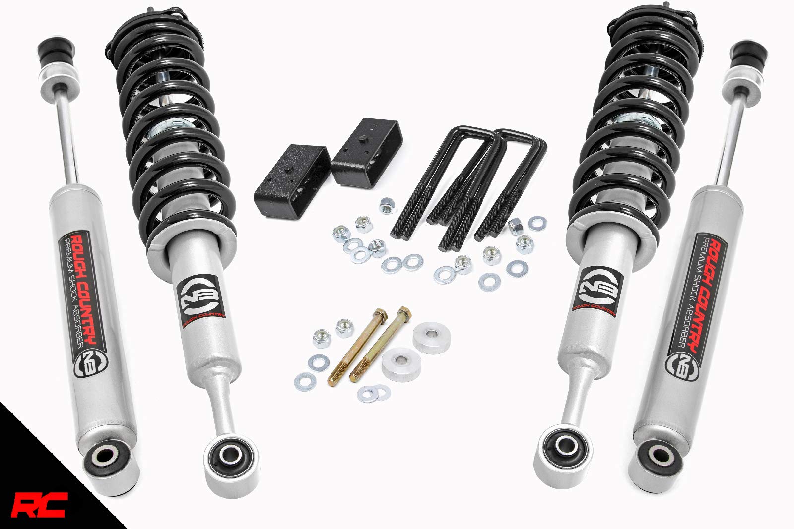 3" Rough Country Lift Kit w/N3 Struts & Shocks for 05-23 Toyota Tacoma - 74531