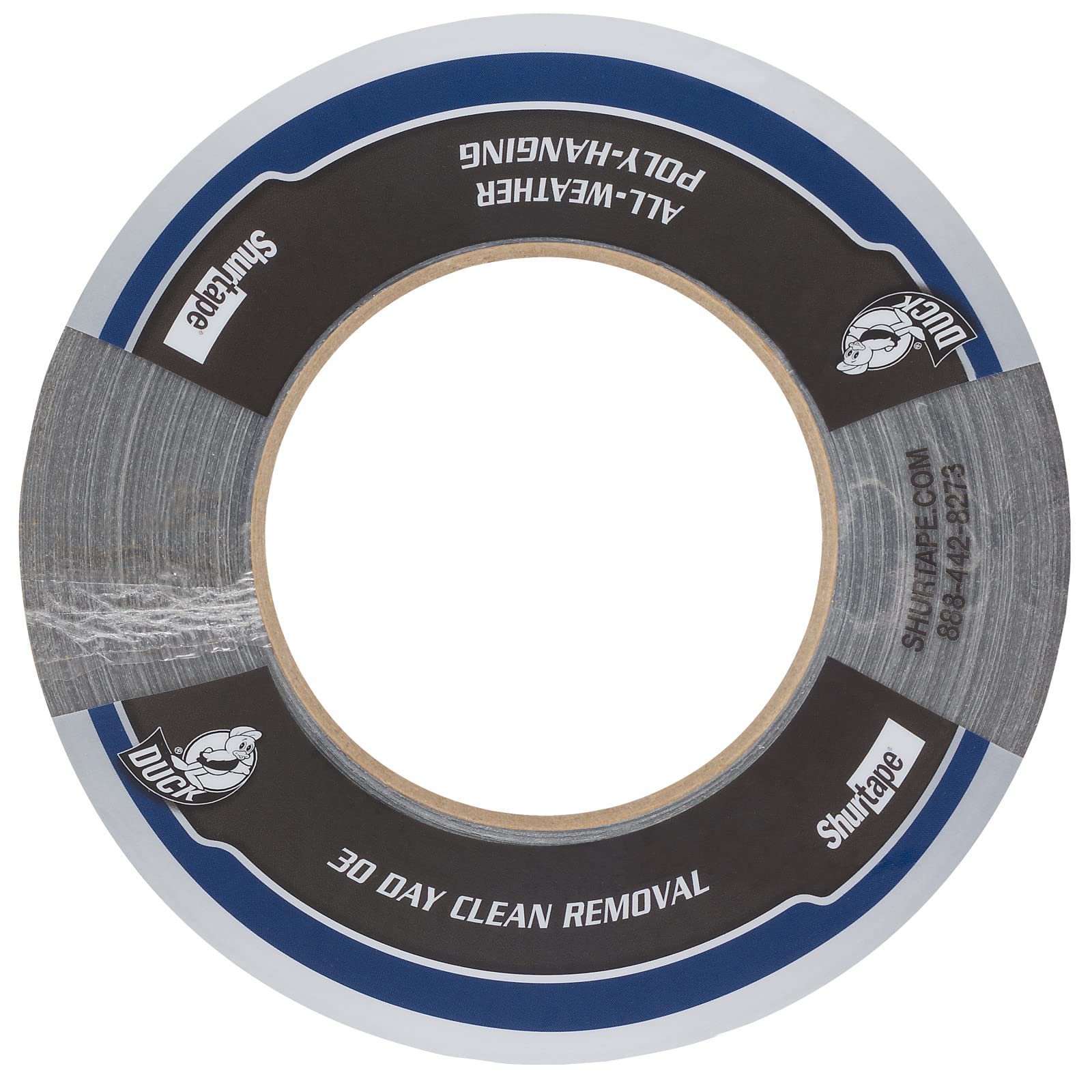 Shurtape Duck Pro Contractor Grade, Co-Extruded Cloth Duct Tape for Sealing, Seaming, Repair and Remodel, 48mm x 60yd, 10.0 mil, Silver, 1 Roll (105450)
