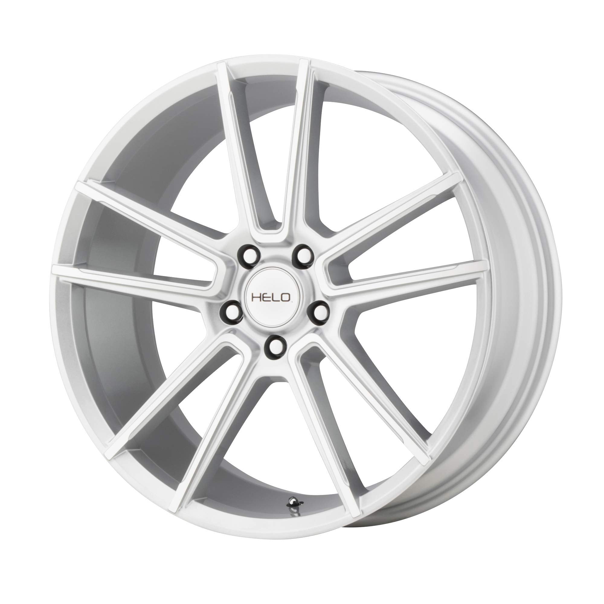Helo 17X7 HE911 5X112 SLV MACH 38MM - HE91177057438