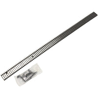 Vertical T-Rex 35467 Polished Aluminum Billet Grille Insert