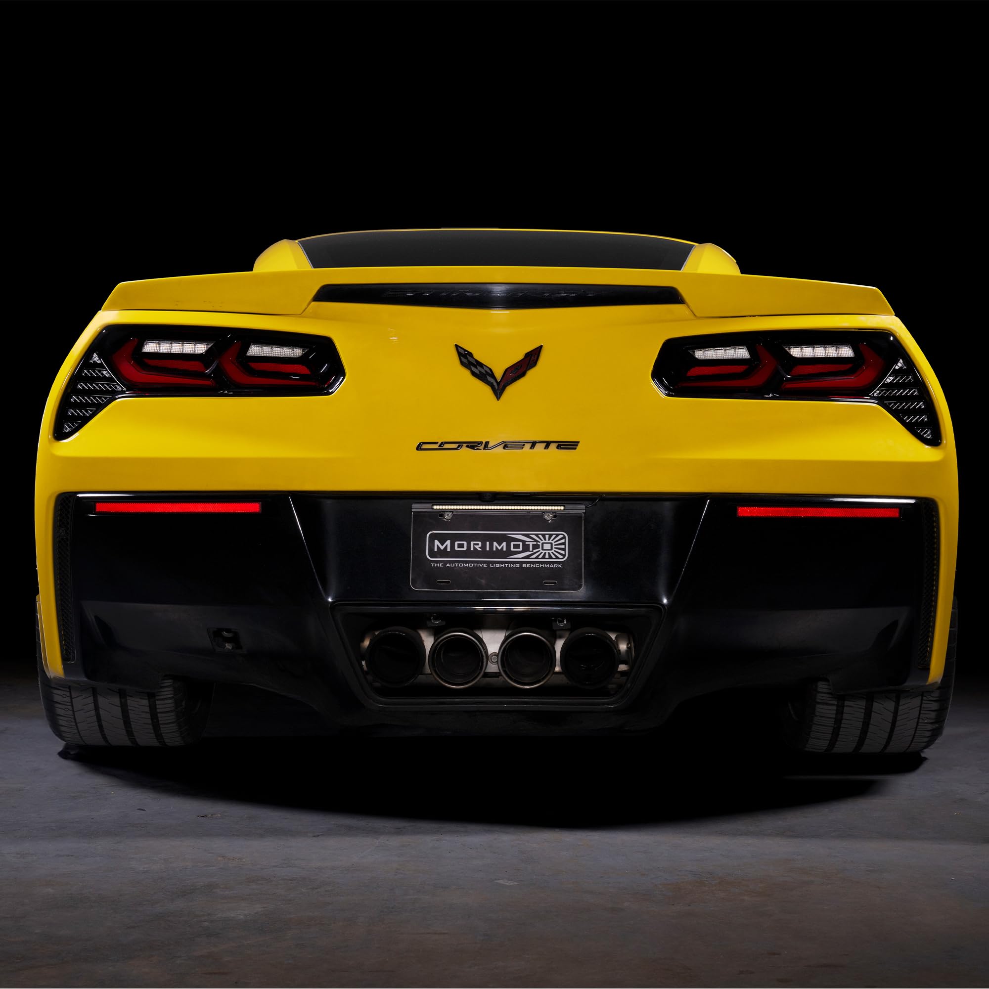 Morimoto XB Red LED Taillights for Chevrolet C7 Corvette 14-19 (LF755)
