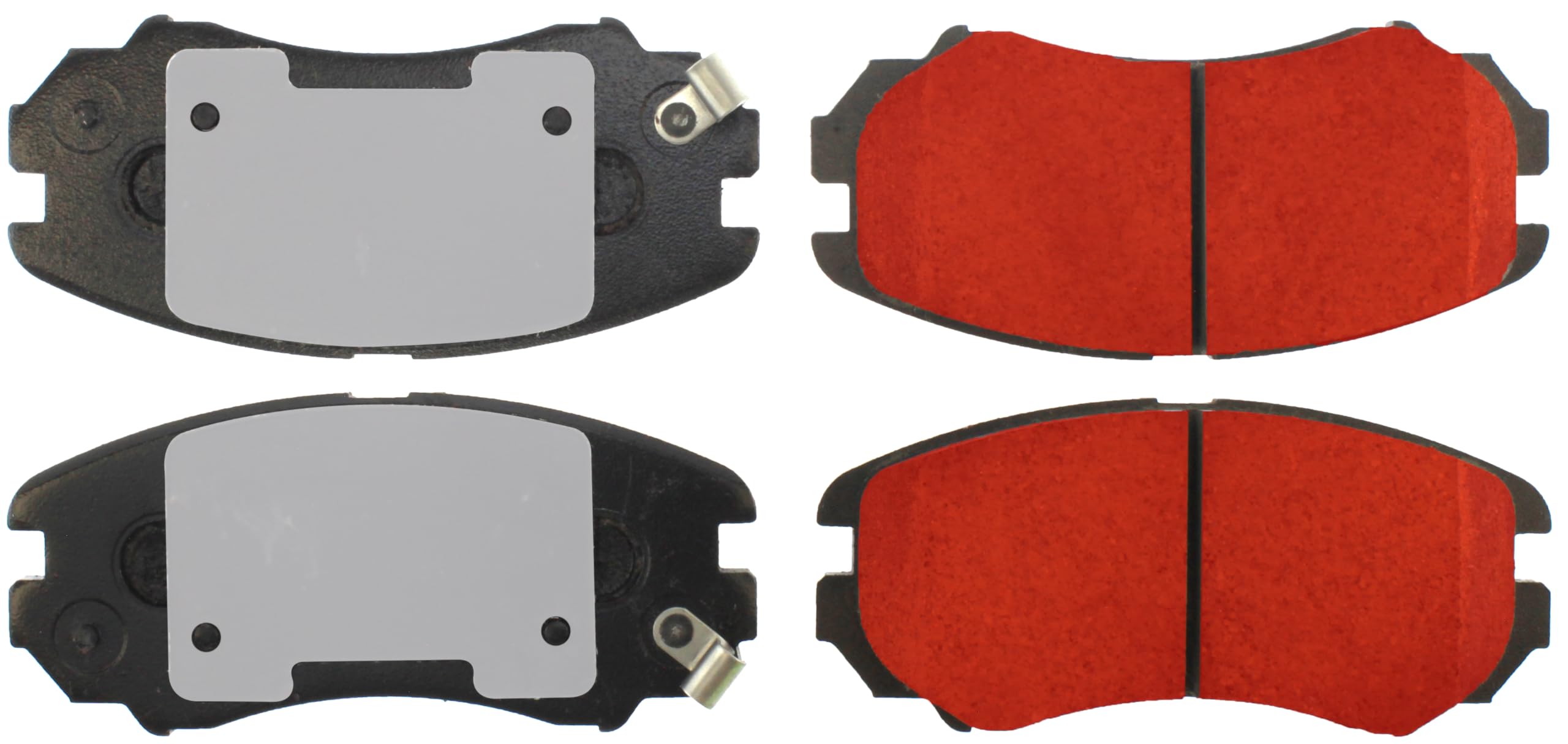 500.09240 Centric 2002-2013 Hyundai, Kia Elantra, Magentis, Optima, Sonata, Soul, Sportage, Tiburon, Tucson PQ PRO Disc Brake Pads with Hardware
