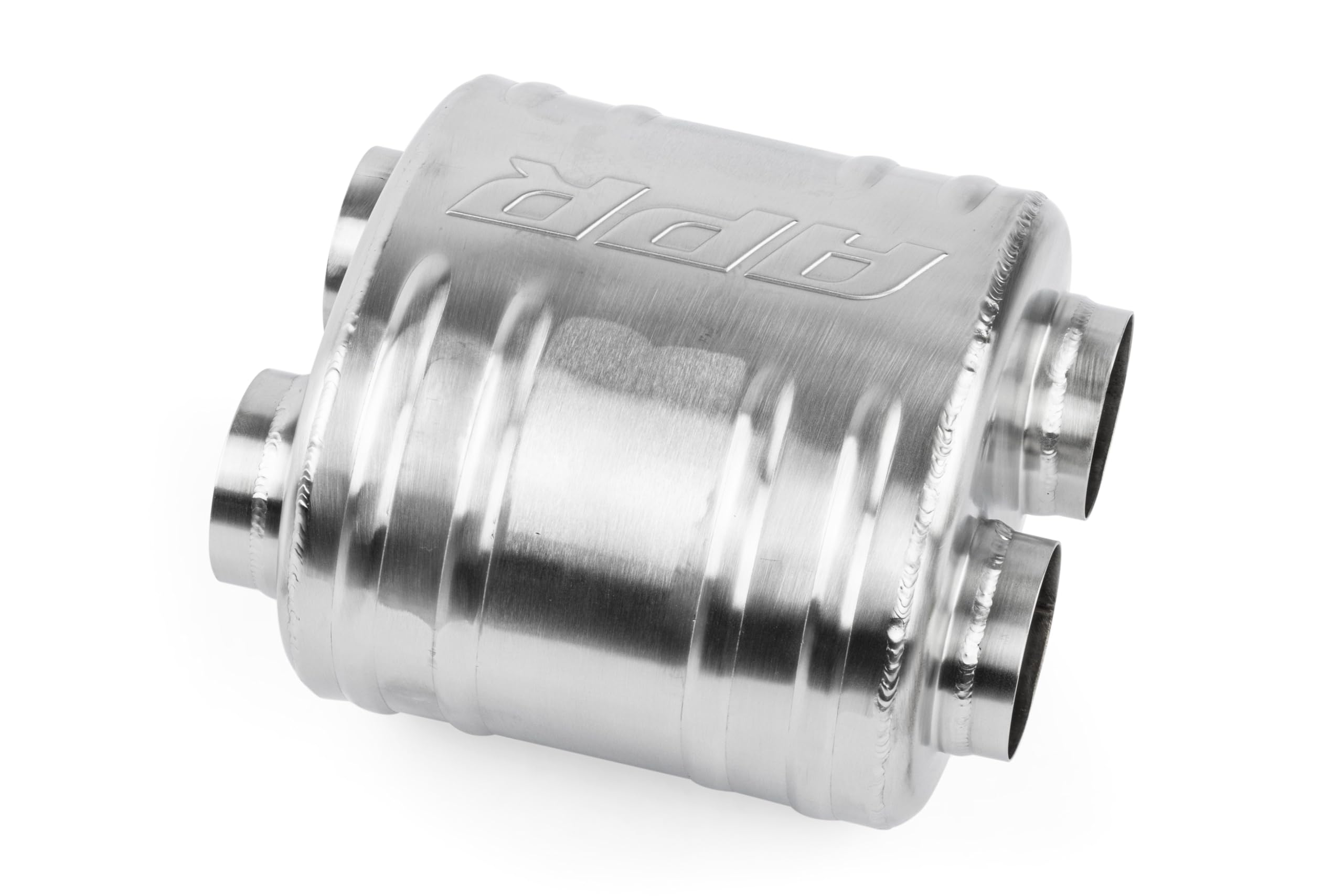 Muffler APR, 220X169X200, Dual 2.5" In/Out (MUH0010)