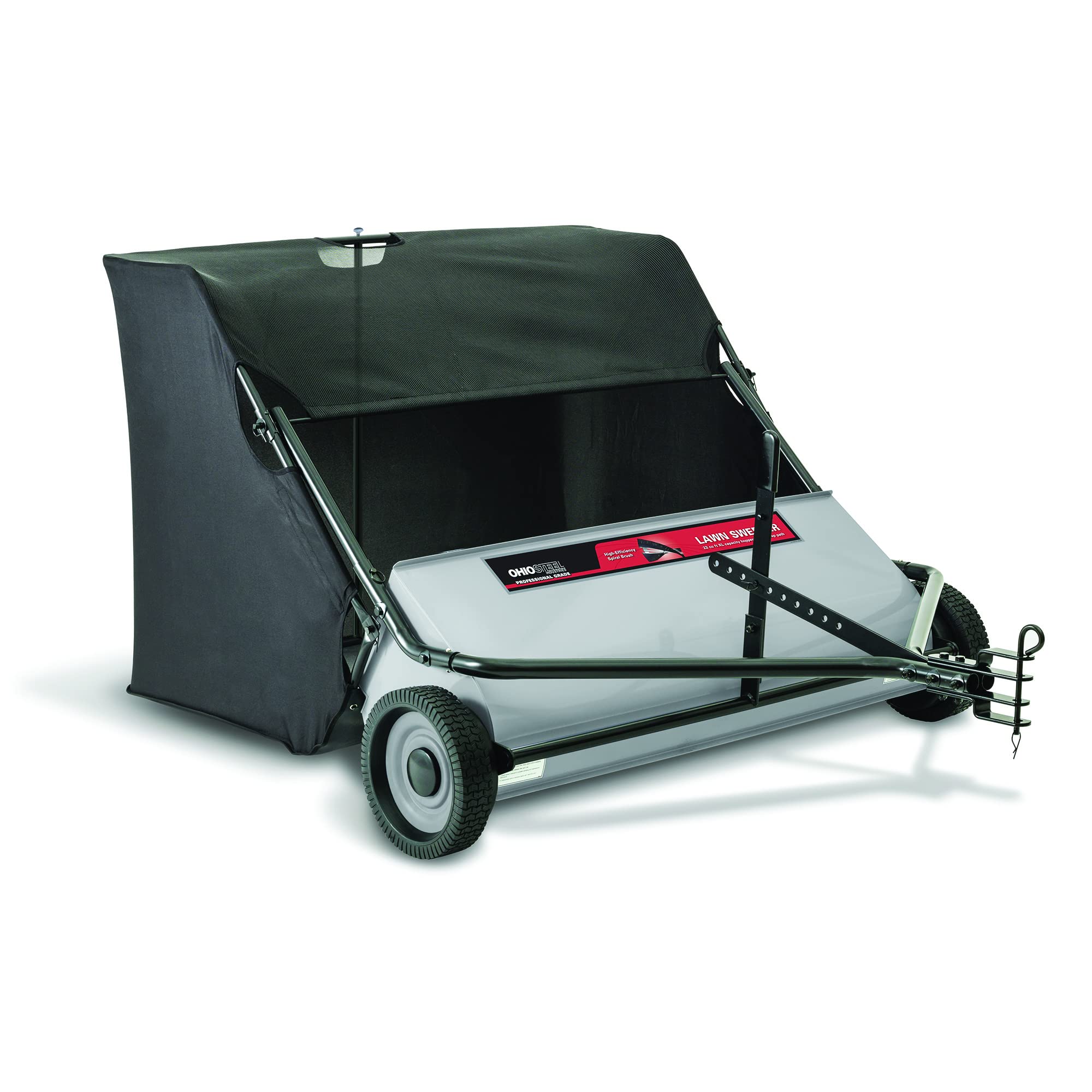 42SWP22 Ohio Steel Sweeper Spiral Brush, 42"/22 cu. ft.,Black