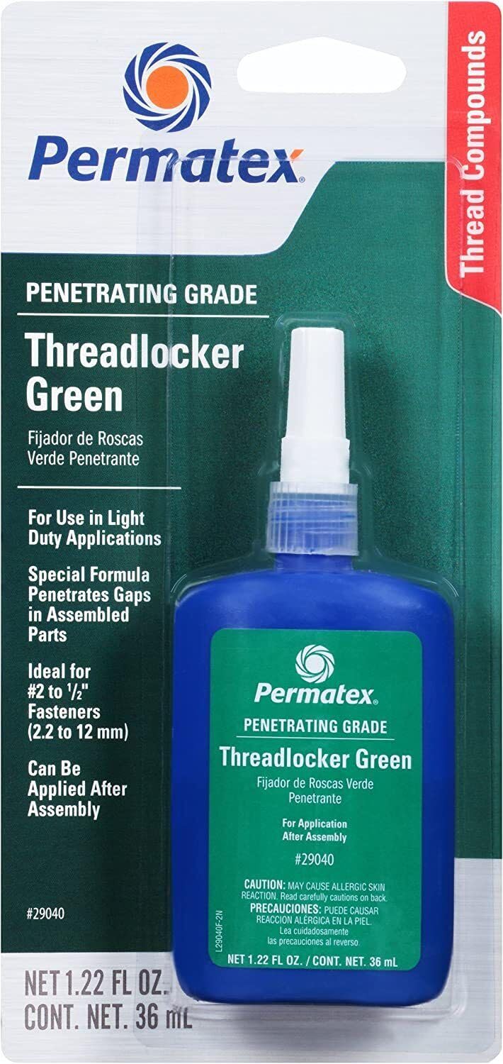 Threadlocker Green Permatex 29040 Penetrating Grade, 36 ml