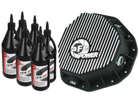 aFe Power Pro Series 46-70092-WL Machined Rear Differential Cover with Gear Oil