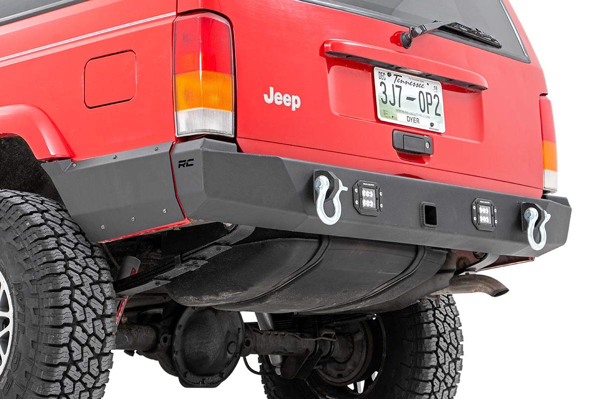 Rough Country LED Bumper Rear for 1984-2001 Jeep Cherokee XJ 2WD/4WD - 110504