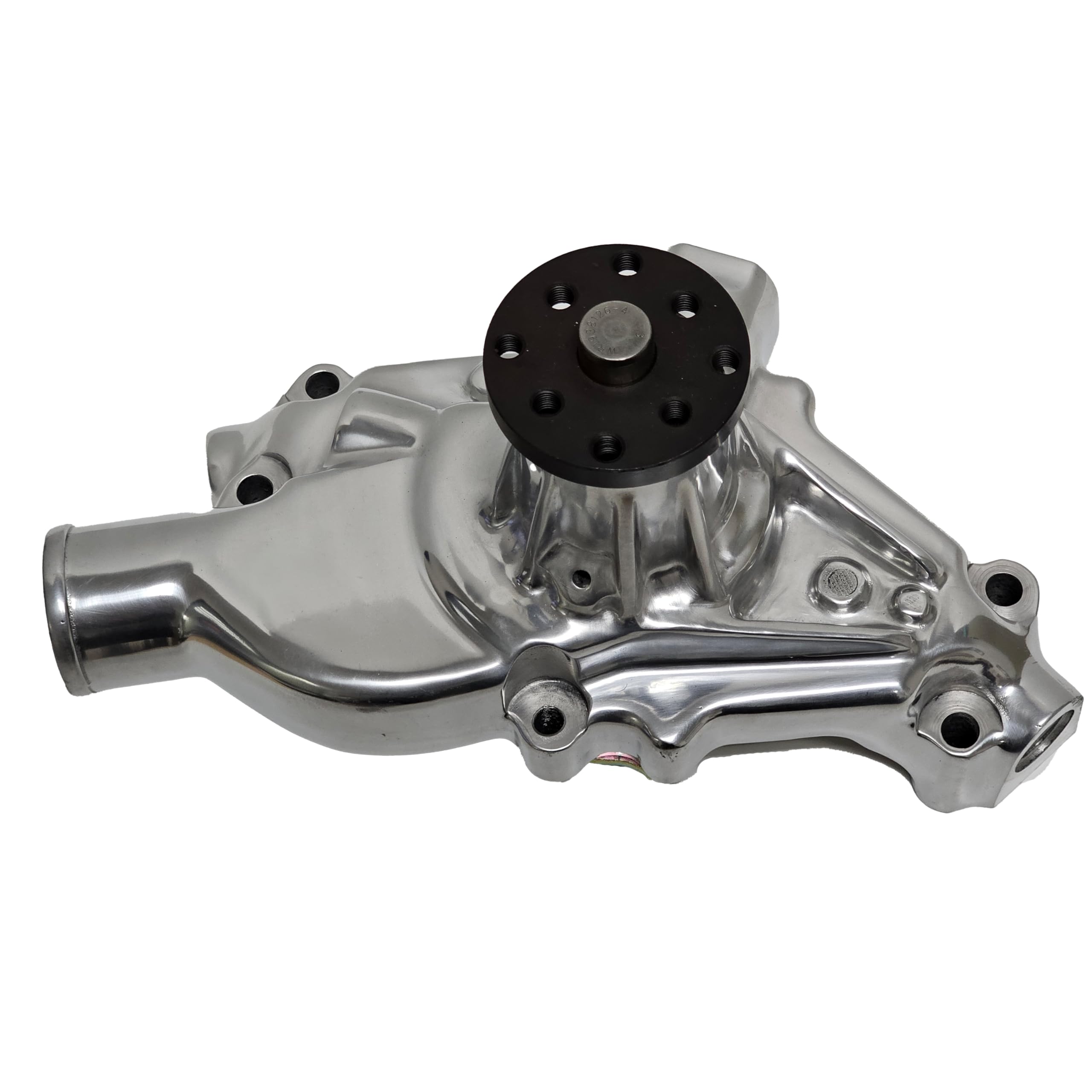 3/4" Pilot Shaft PRW 1435012 Competition Plus Revised Polished Impeller Entry Aluminum Water Pump for Chevy SB 1955-95