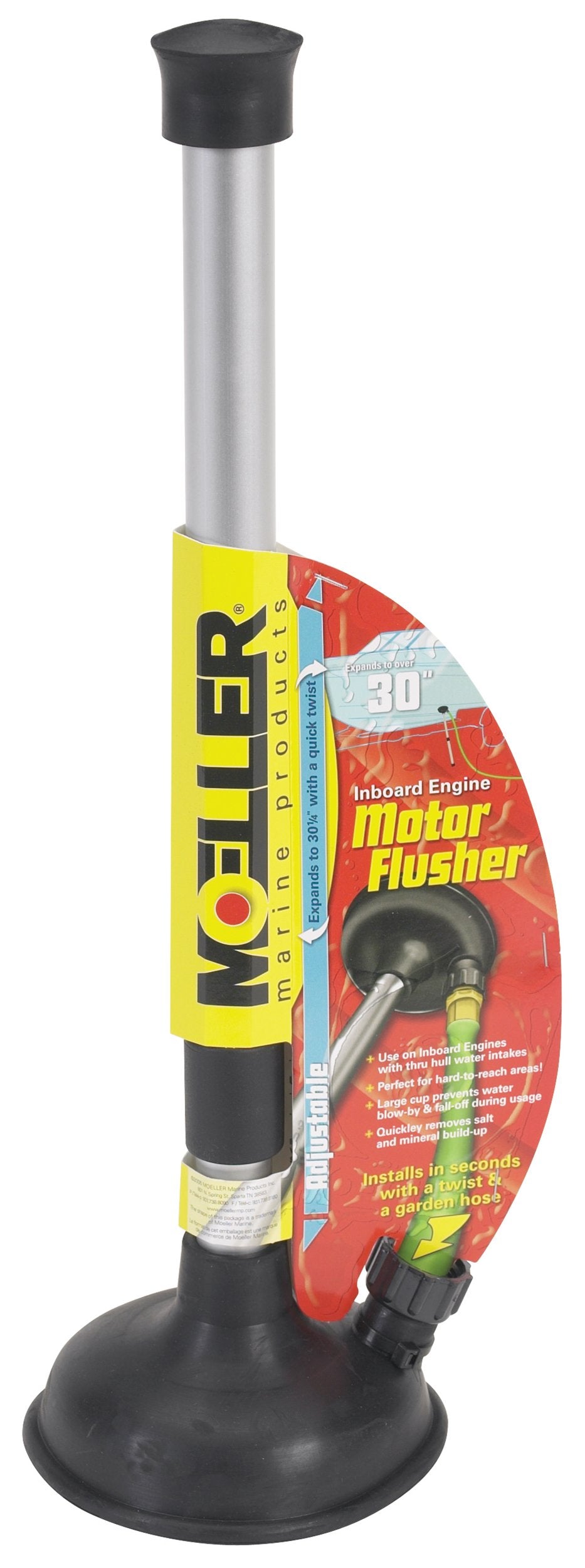Adjustable Moeller 099081-00 Inboard Motor Flusher
