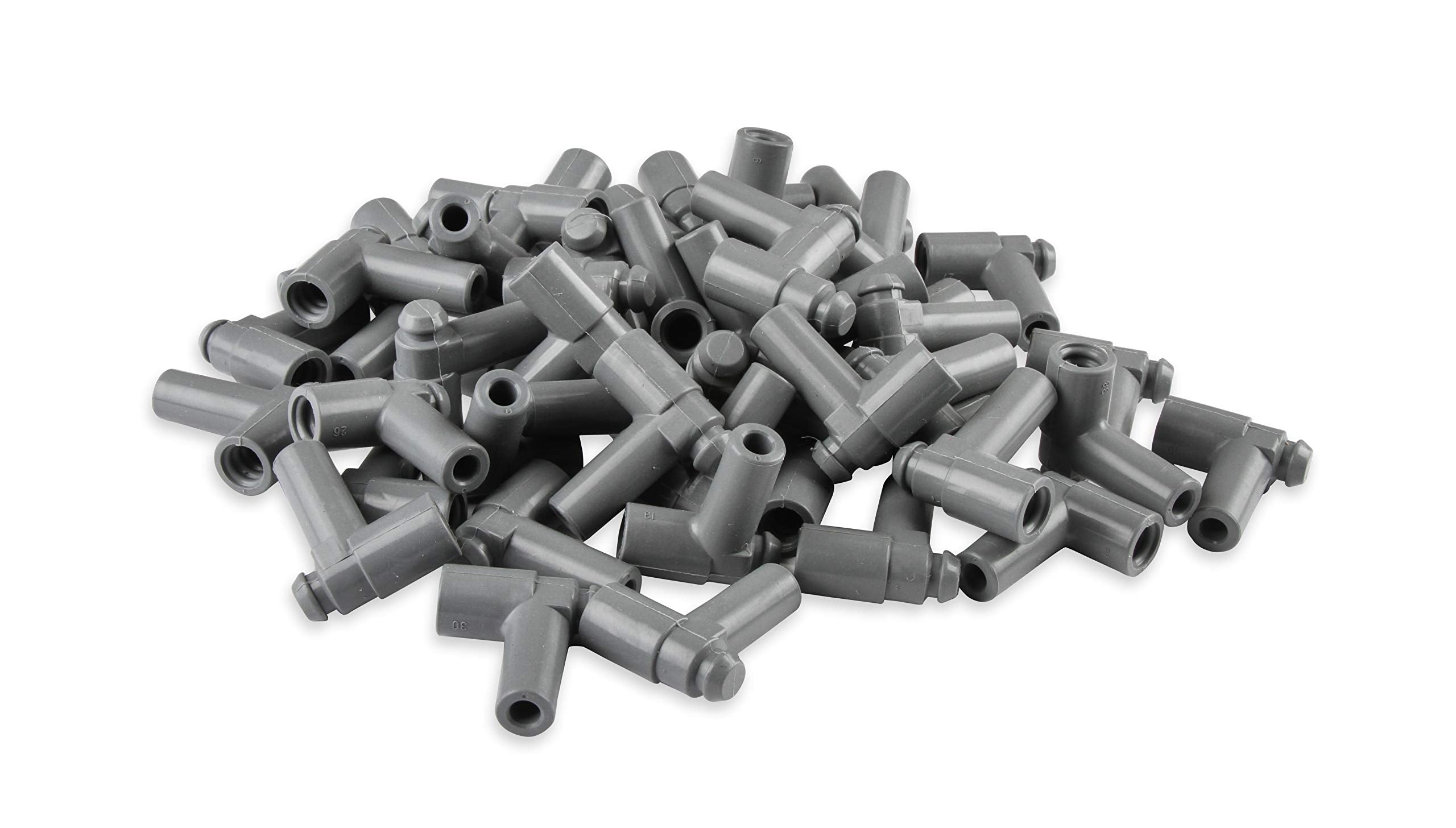 34564 MSD Boots, Straight, Logo Gray Silicone, 50EA
