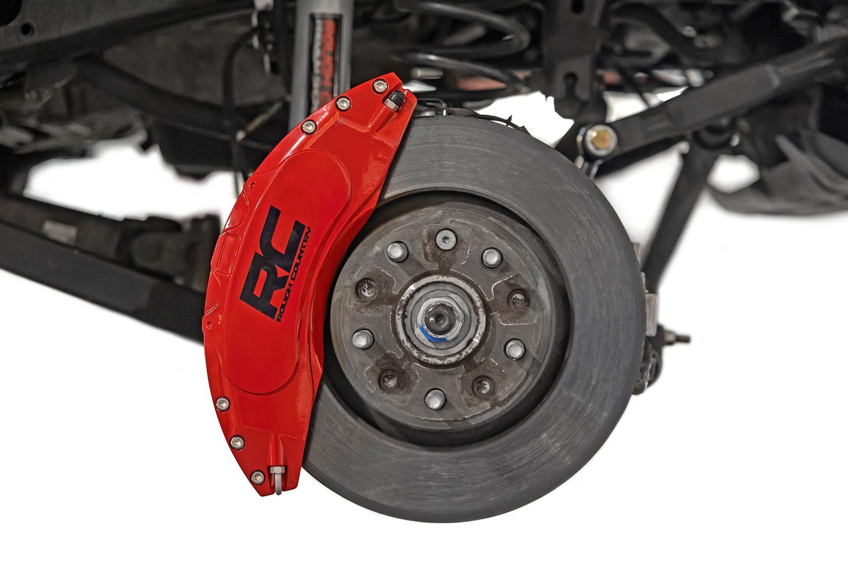Rough Country Brake Covers Caliper for 18-24 Jeep Wrangler JL - 71142A