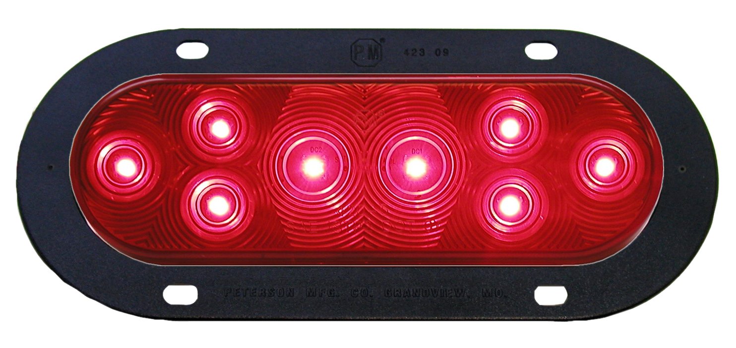 Oval Peterson Manufacturing 423R-5 LED Tail Light