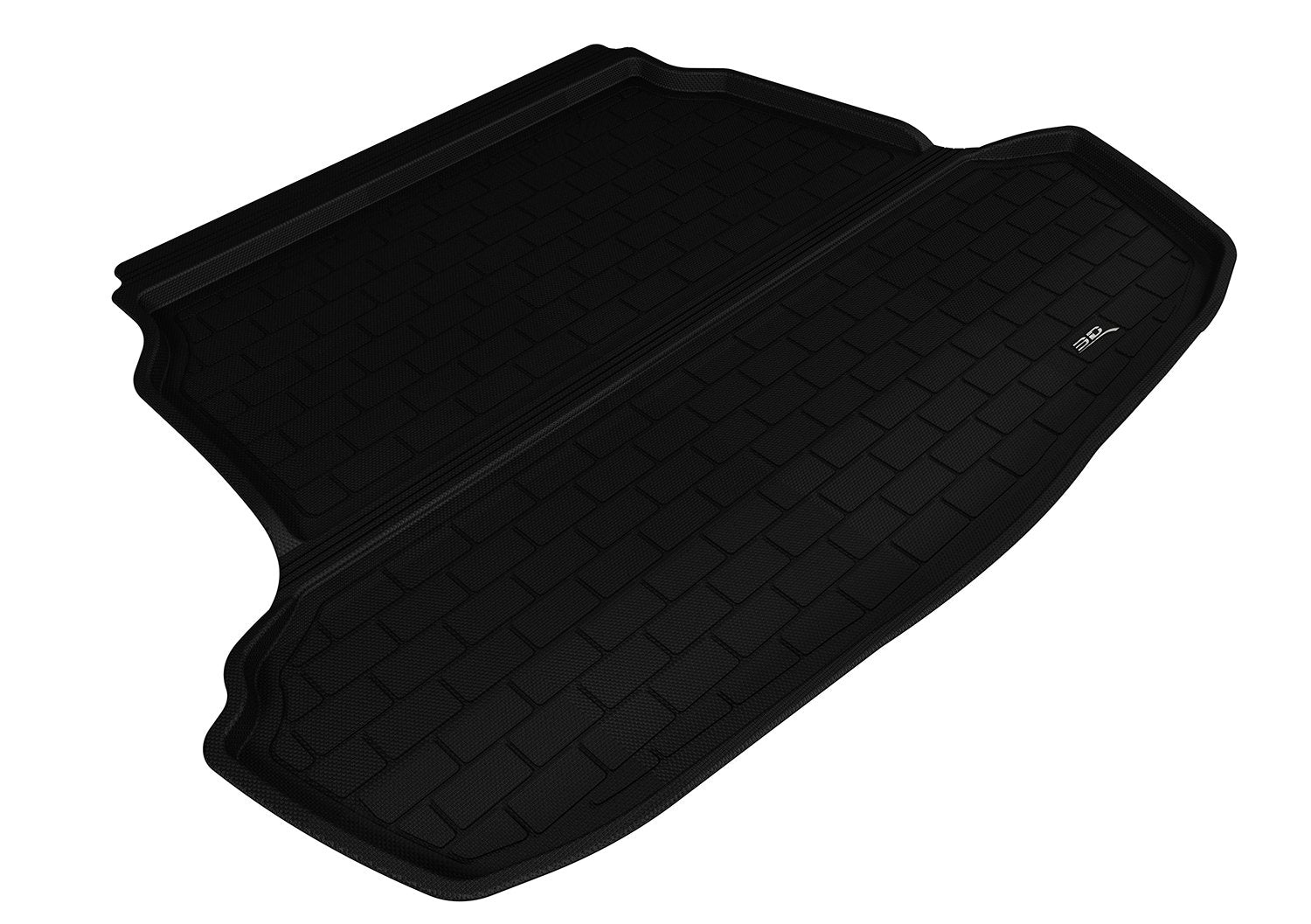 3D MAXpider Kagu Custom Fit Cargo Liner (Black) Compatible with Hyundai Sonata 2015-2019 - Cargo Liner