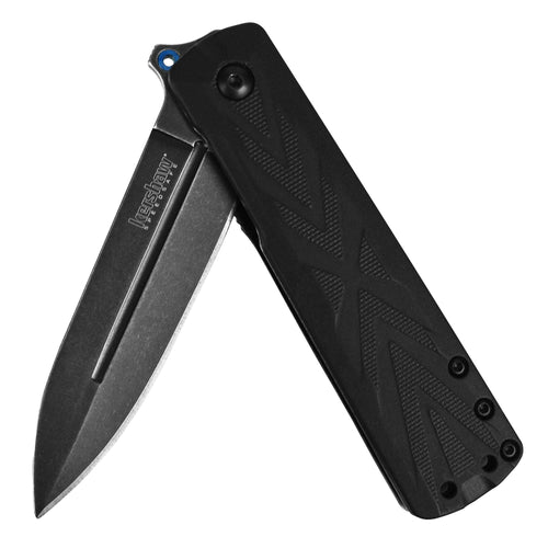Barstow Kershaw Assisted Opening Knife Black GFN (3" BlackWash) 3960