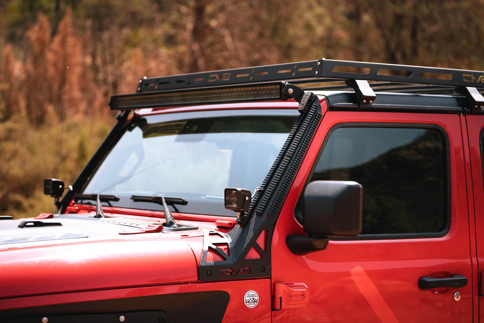 LED Light Bar | DV8 Offroad | 52" Dual Row | 42,000 Lumen from OSRAM LED's | Bezel-Less Housing w/Heat Fins | IP68 Rated UV Resistant Lens | Flood/Spot Pattern | Elite Series BE52EW500W