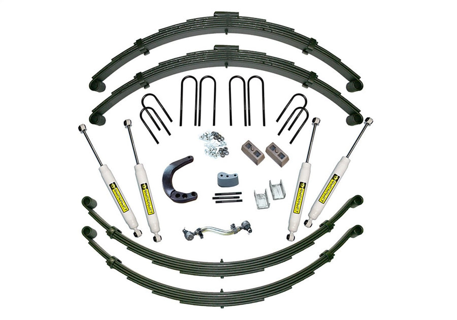 SUPERLIFT SUSPENSION RealTruck 12" Lift Kit for Chevy/GMC K-Series | Complete Lift Kit with Front & Rear Shadow Series Shocks | K447 | Fits 1973-1991 Chevrolet K20/GMC K25 4WD (with 52" Rear Springs)