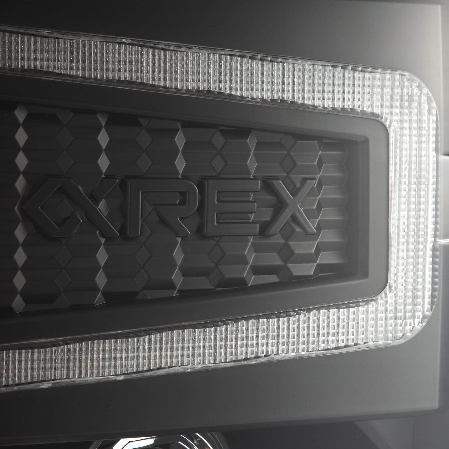 Chevy 1500HD AlphaRex 04-15 LUXX-Series LED Proj Headlights Black w/Activ Light/Seq Signal