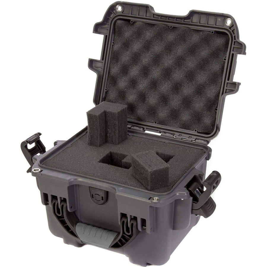 Graphite Nanuk 908 Waterproof Hard Case with Foam Insert