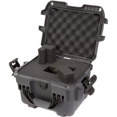 Graphite Nanuk 908 Waterproof Hard Case with Foam Insert