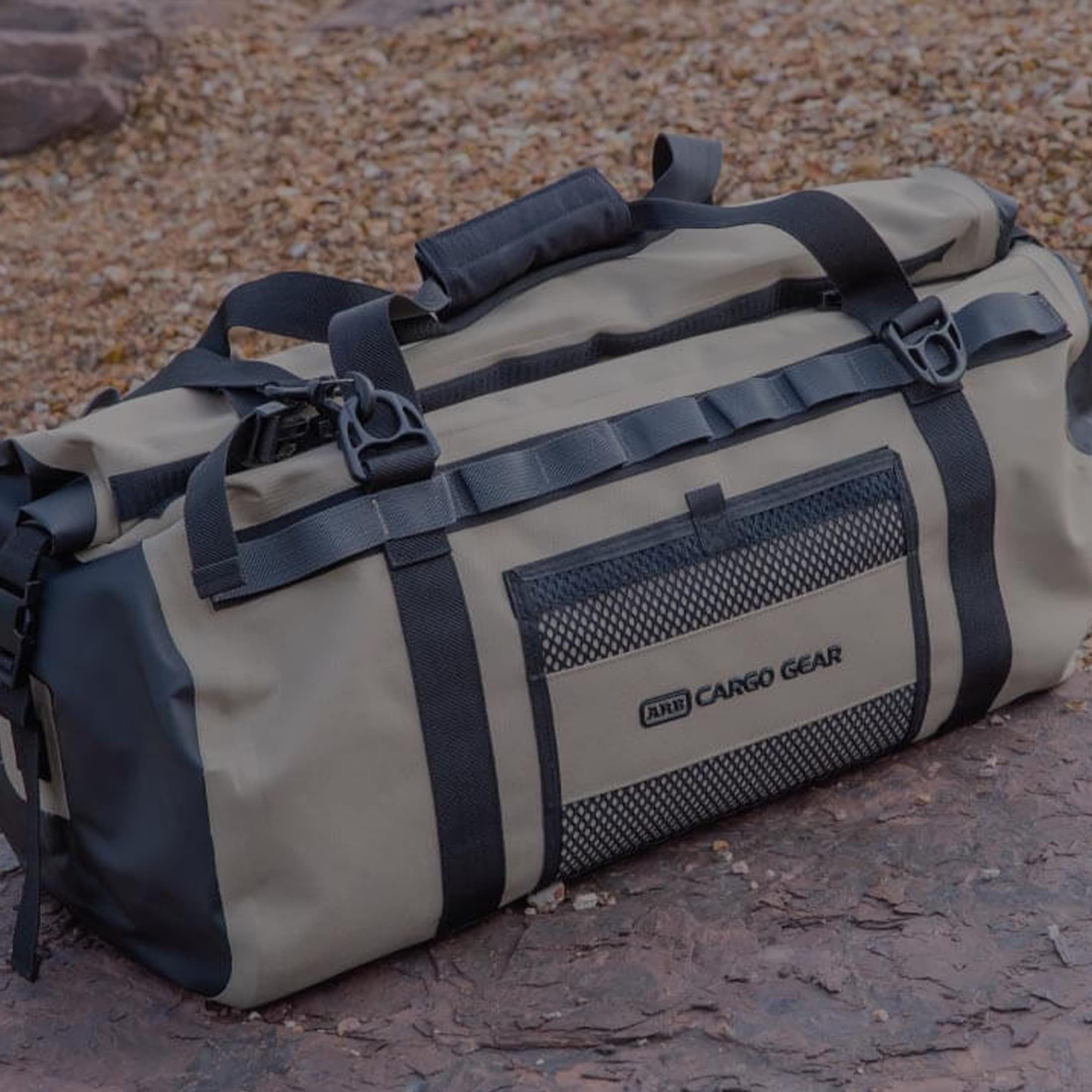 ARB Brown Cargo Gear 10100300 Stormproof 50 L (3200 cubic inches of storage) Ideal to keep your gear organized and dry
