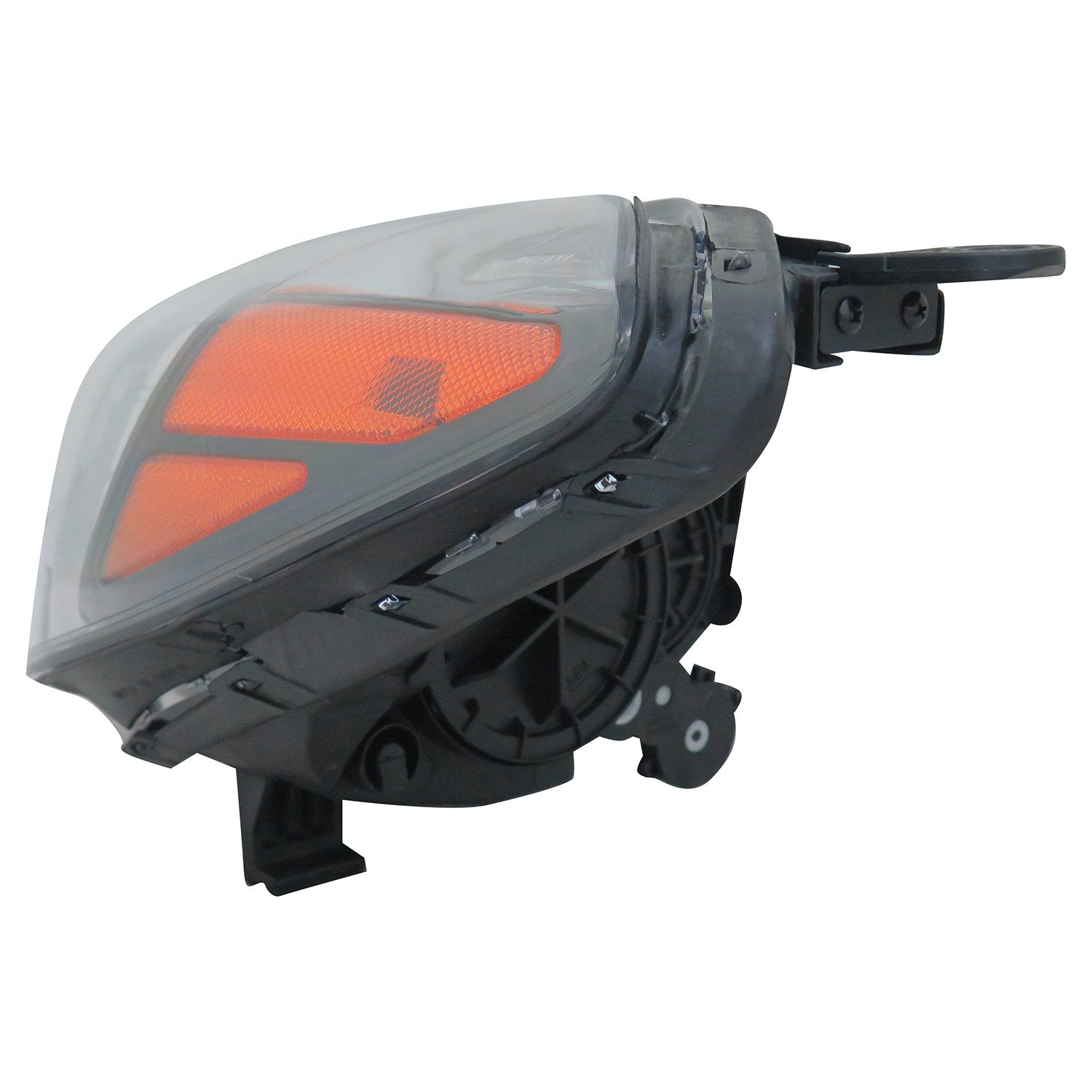 Left TYC Headlight Assembly Compatible with 2014-2015 Kia Forte