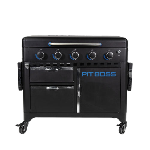 5 Burner Pit Boss PB5BGD2 Gas Griddle, Black