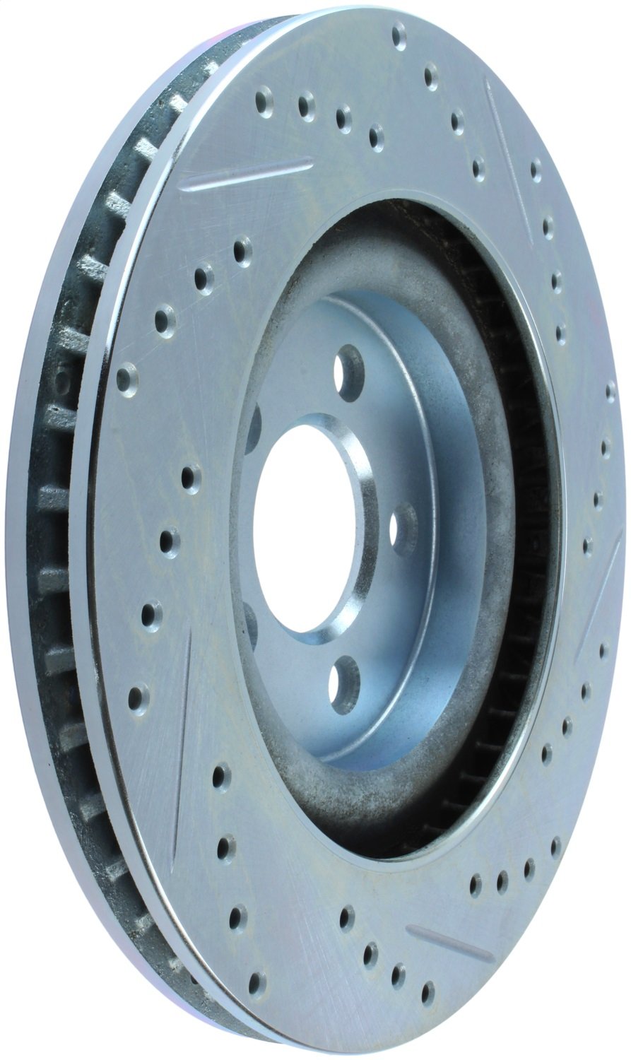 Front Right StopTech 227.61098R Select Sport Drilled and Slotted Brake Rotor