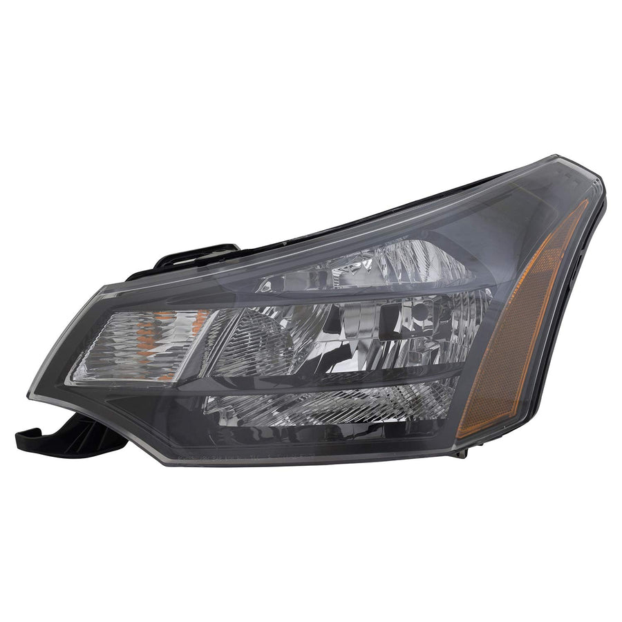 Left TYC Headlight Assembly Compatible with 2009-2011 Ford Focus