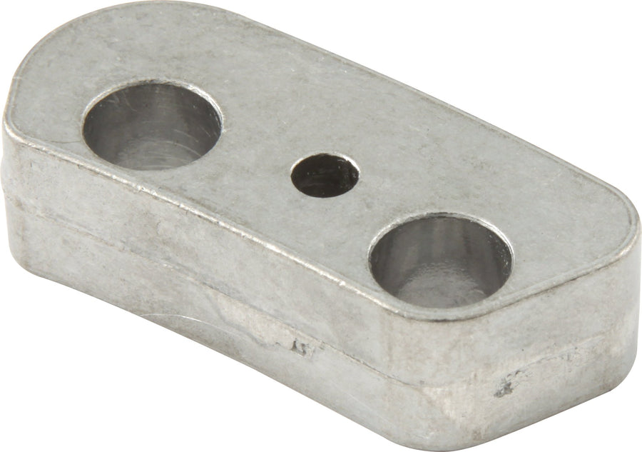 Wilwood Brake Caliper Spacer, 0.440 in Thick, Aluminum, Natural, 0.810/1.250 in Thick Rotor, Dynalite Calipers, Each