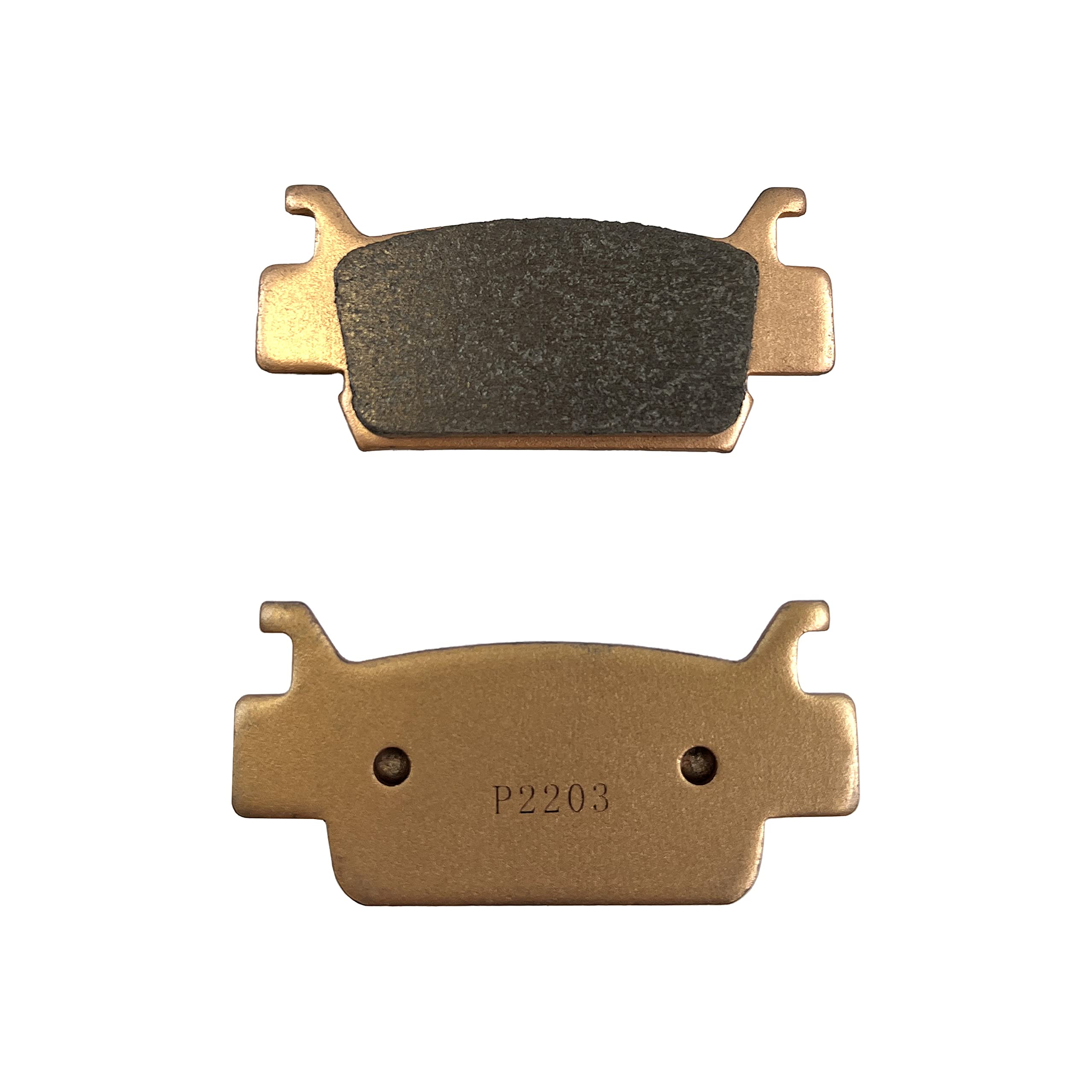 Demon Front Left/Right Sintered Brake Pads for Polaris Ranger/RZR Turbo/Turbo S/PRO XP, Sintered Metallic Material For Better Grip, Reduced Brake Fade (See Fitment Details in Description)